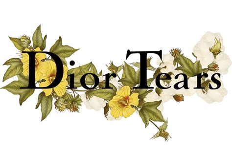 Dior tears official site